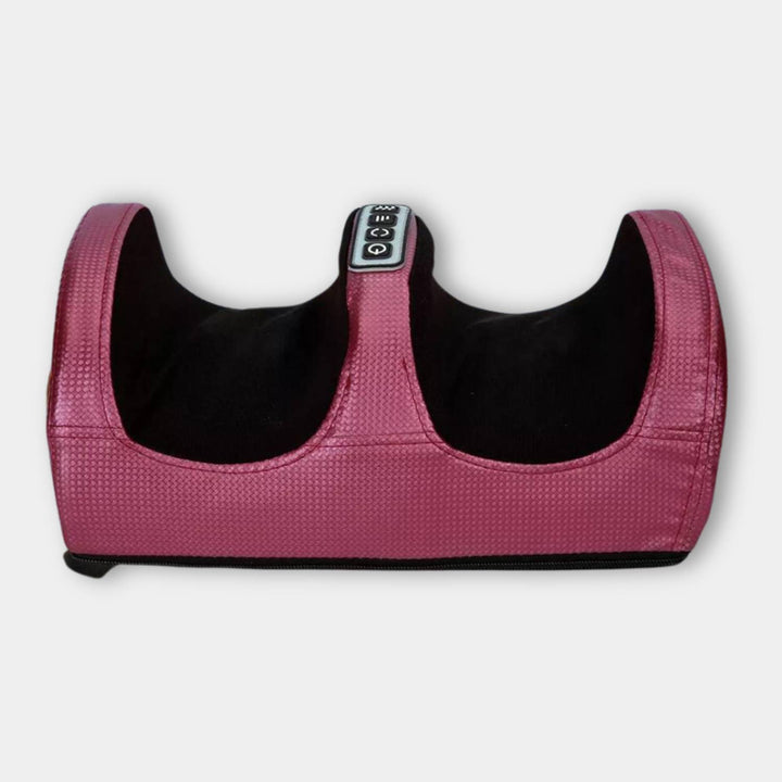 Modern SootheFeet electric foot massager, sleek design with heat therapy for contemporary home relaxation.