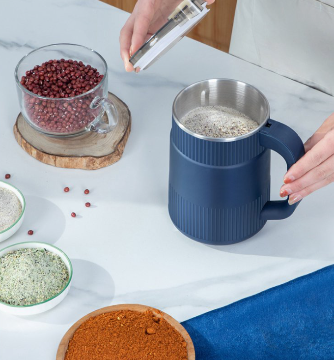 Fast electric grain grinder for quick, fresh flour. Essential baking tool for any home kitchen.