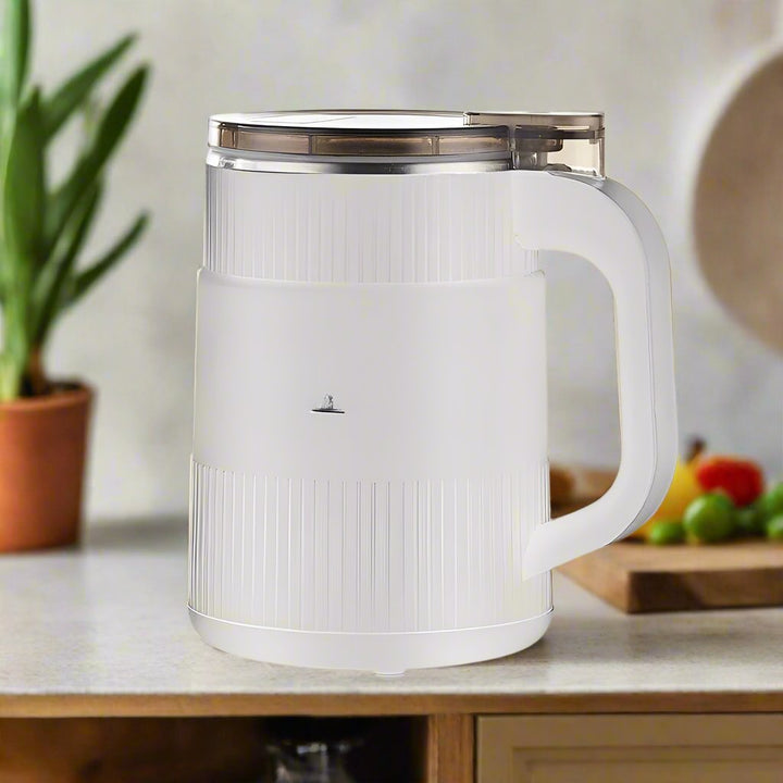Premium electric grain mill for fresh flour, a powerful baking tool for delicious homemade breads & pastries.