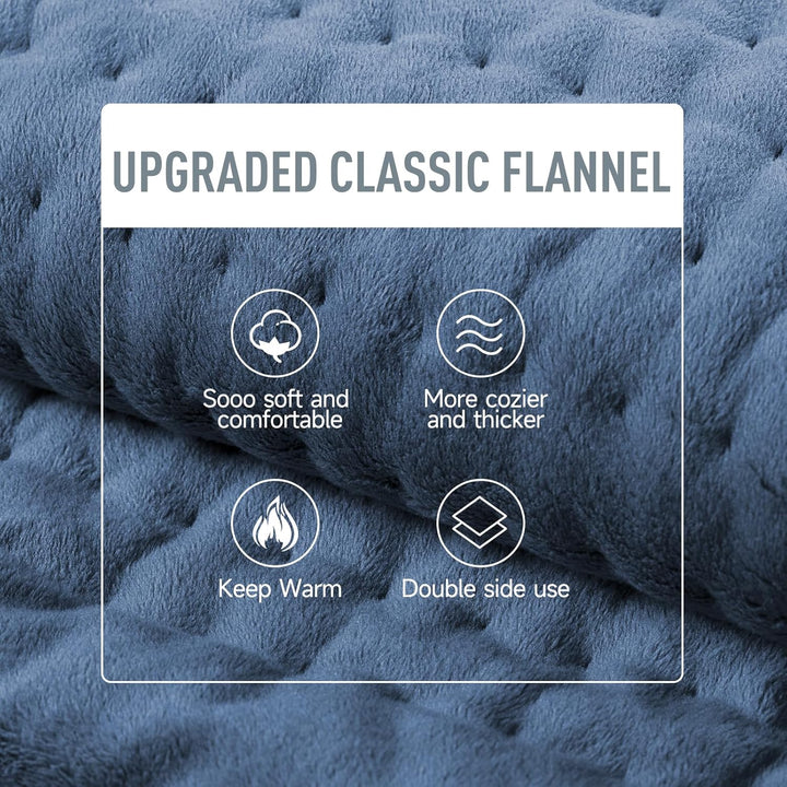 Comforting electric heating pad for soothing cramps, aches, and muscle tension relief.
