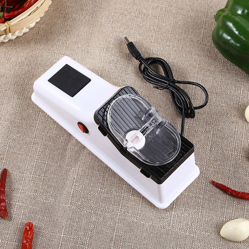 SharpMaster electric knife sharpener for kitchen tools. Fast and precise blade care accessory.