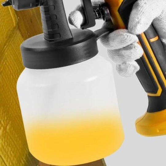 Powerful electric spray gun for all your painting needs. Achieve fast, smooth, and professional-looking results.