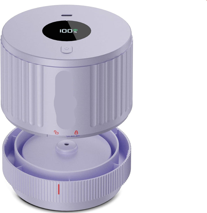 Compact electric vacuum sealer by SealTight specifically designed for Mason jar lids
