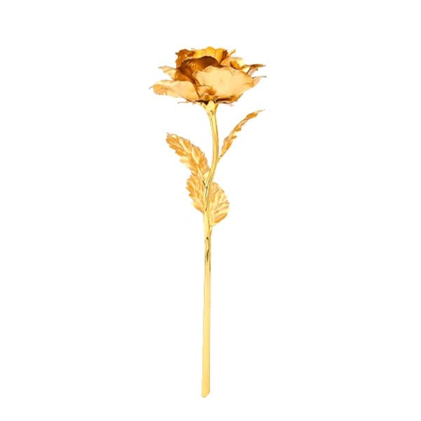 Stunning 24K gold dipped real rose, a beautiful home decor piece. Comes in an elegant gift box, perfect for any occasion.