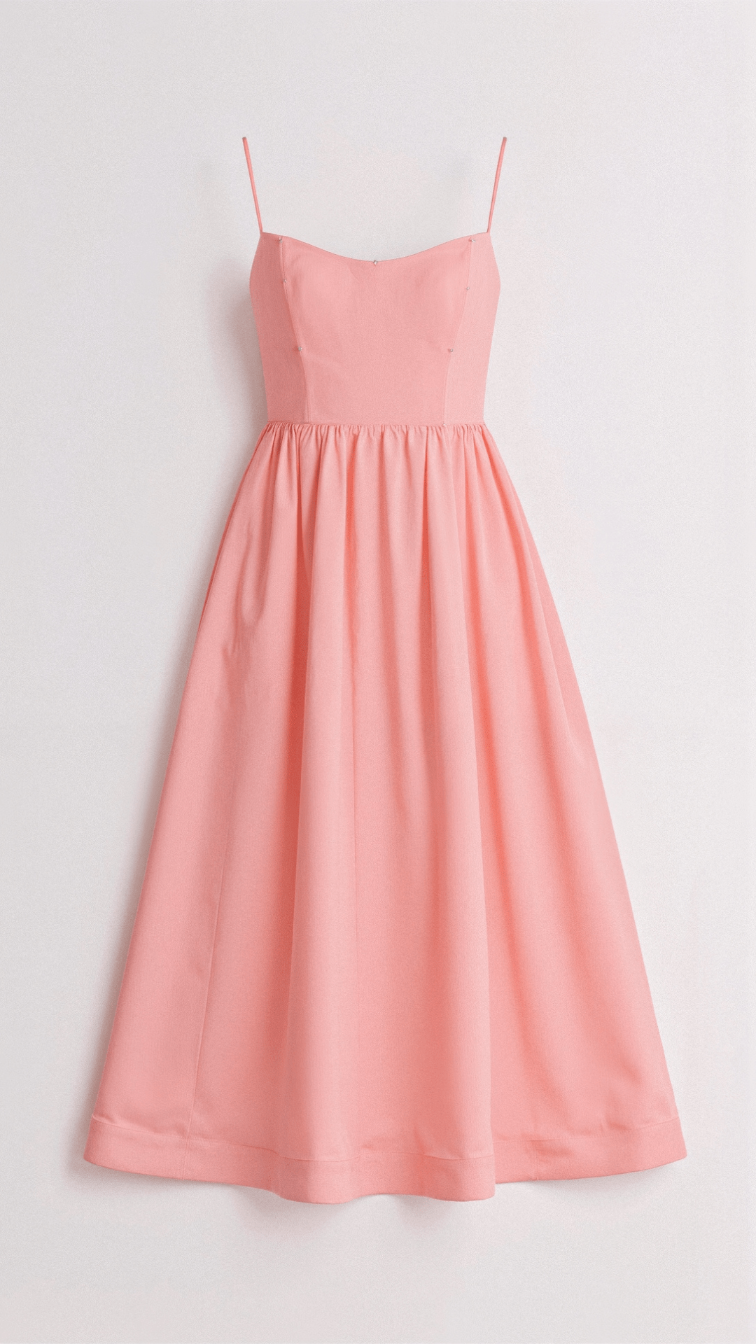 Women's elegant A-line midi dress with a flowing skirt, ideal for various special events & parties.