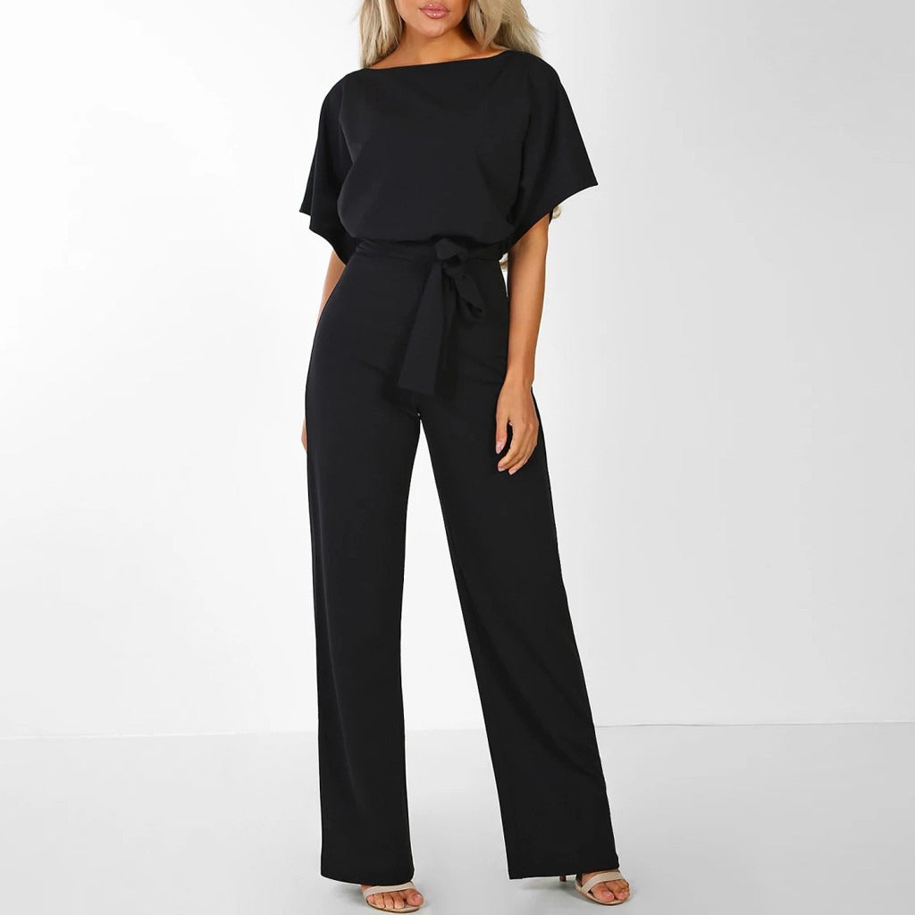 Comfortable designer AuraElegance jumpsuit for women, ideal for elegant party wear.
