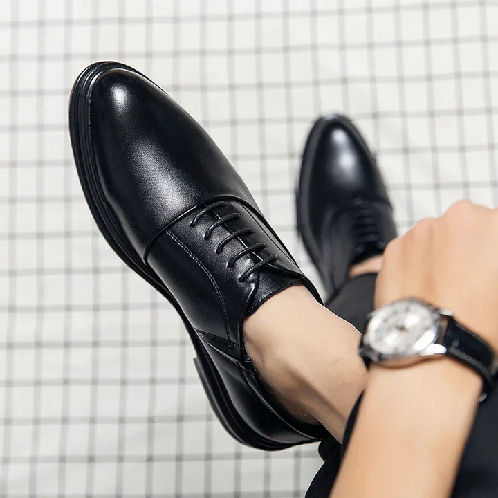 Stylish men's formal dress shoes, offering comfort & a timeless look for business and special occasion gentlemen's footwear.