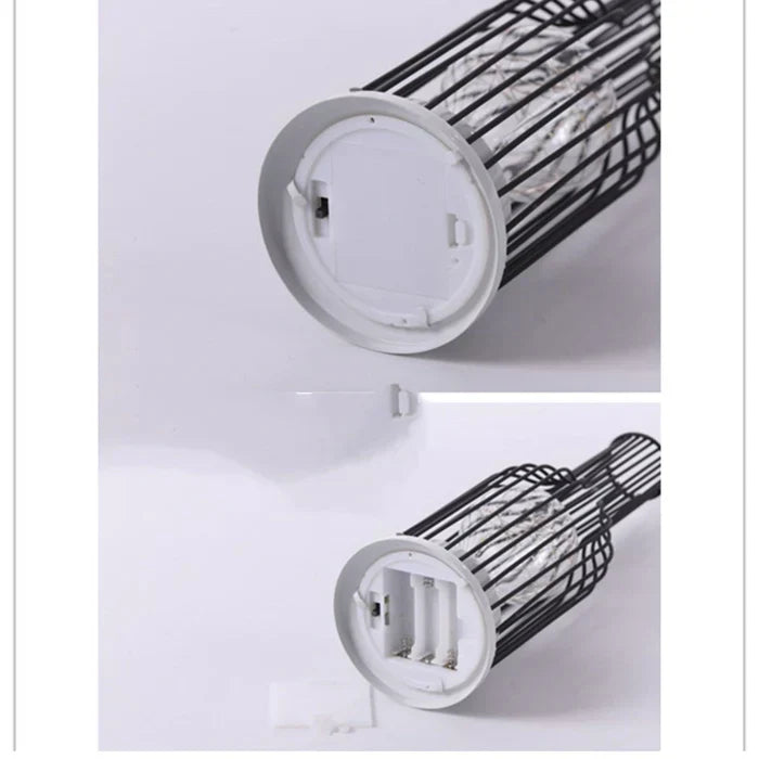 Elegant black modern table lamp, versatile home decor lighting for a stylish contemporary space.