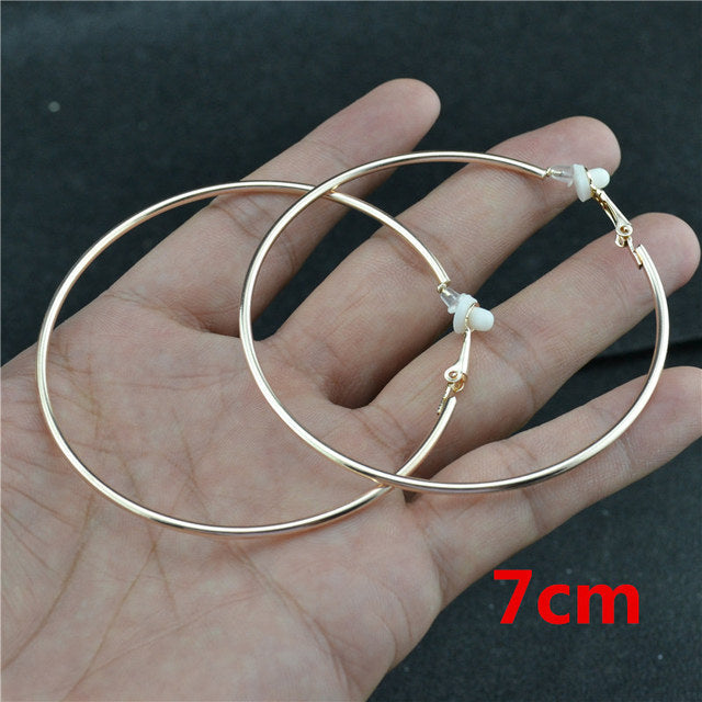 Classic crystal clip-on earrings, timeless elegant non-pierced jewelry.