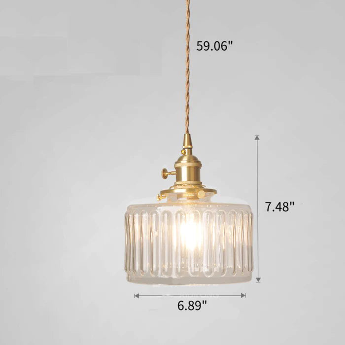 View from below of an elegant crystal vintage pendant lamp, highlighting its beautiful ceiling light design.