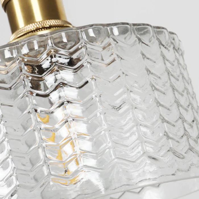 Elegant crystal vintage pendant lamp welcoming guests in a stylish hallway, offering ambient lighting.
