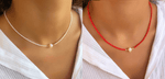 White + red