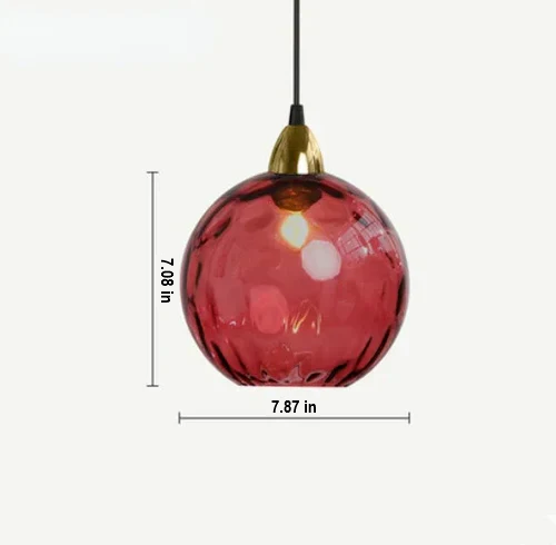 Functional glass pendant lamp, aesthetic modern lighting for any room. Perfect for home decor.