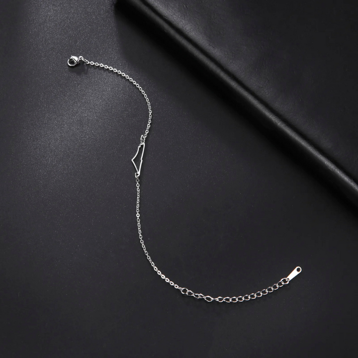 Aurora women's elegant silver hope bracelet, adjustable jewelry