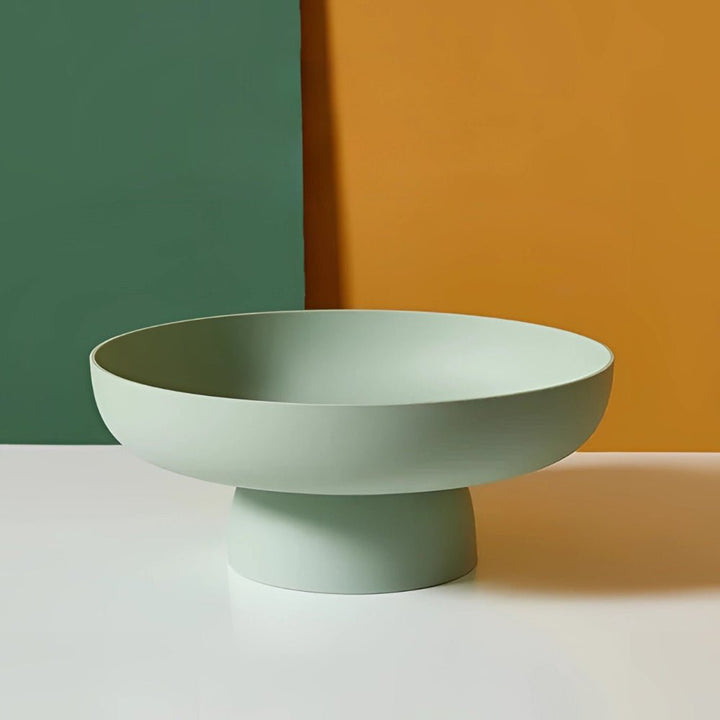 Artistic hand-painted fruit bowl, a unique decorative home accent for modern & traditional spaces.