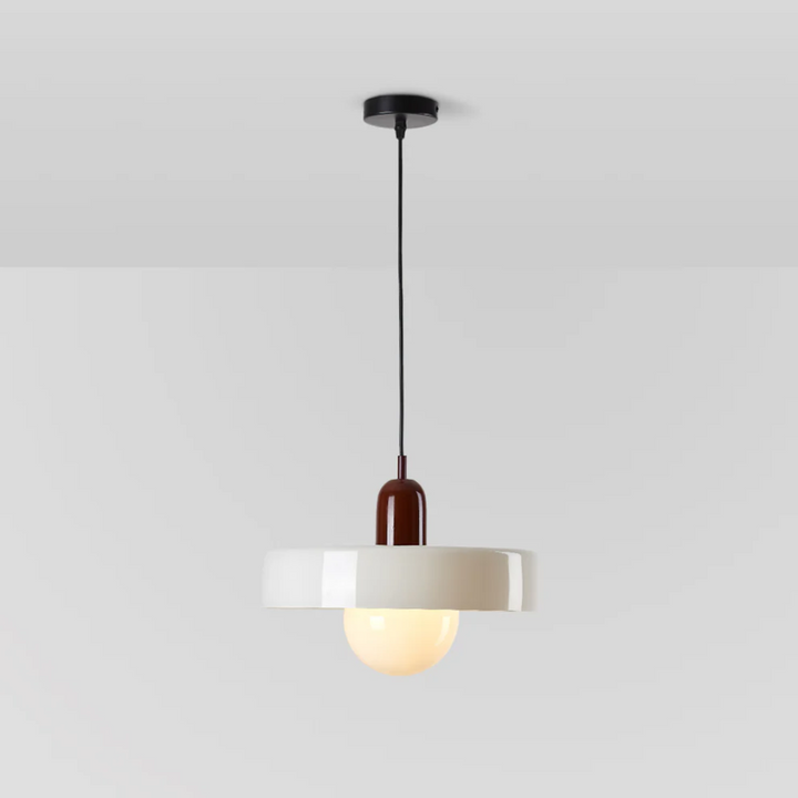 Elegant GloboLuxe LED pendant, spherical glass globe for modern kitchens.