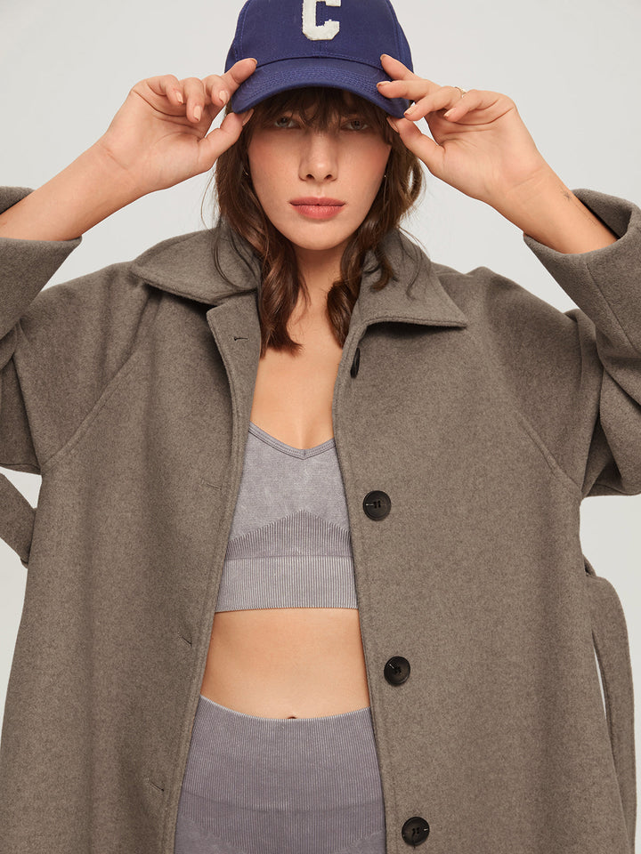 Stylish long ladies winter coat for superior warmth & comfort. A fashionable oversized outerwear for casual or holiday wear.