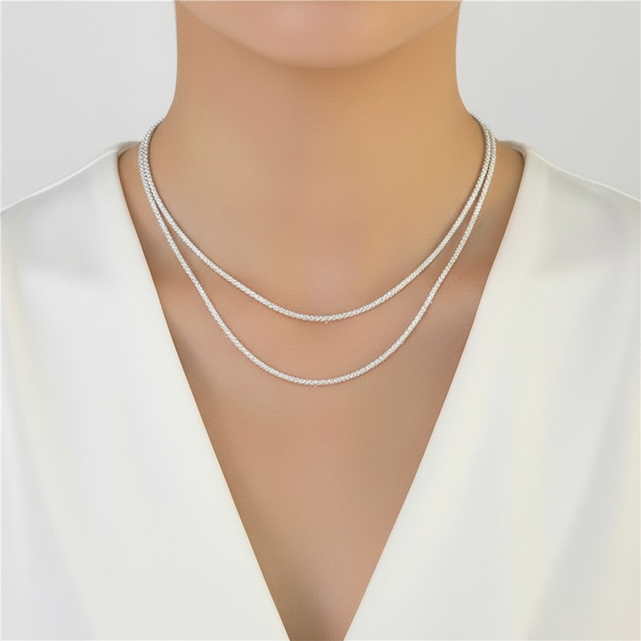 Stylish minimalist necklace, perfect elegant jewelry for a subtle statement.