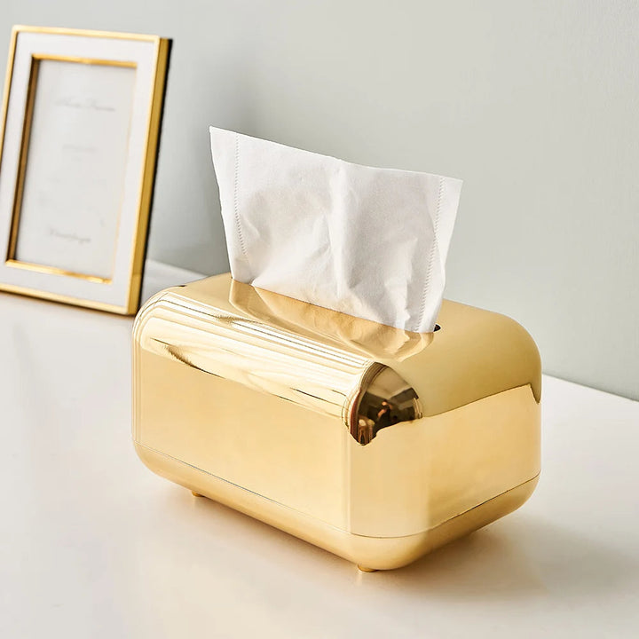 Chic modern tissue box holder, perfect elegant bathroom accessory for home decor.