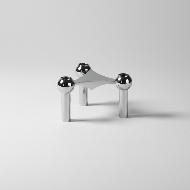 Modular candle holder gift set, minimalist style, perfect for contemporary homes.