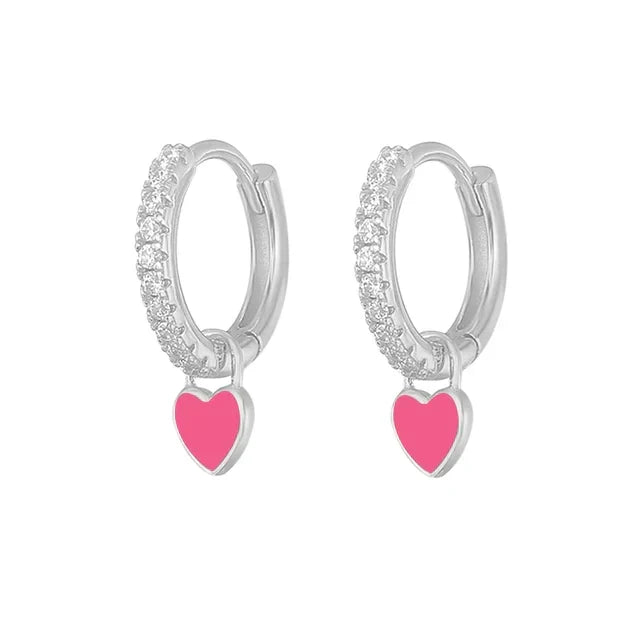 Gift for her: elegant silver hoops, a beautiful addition to her collection.