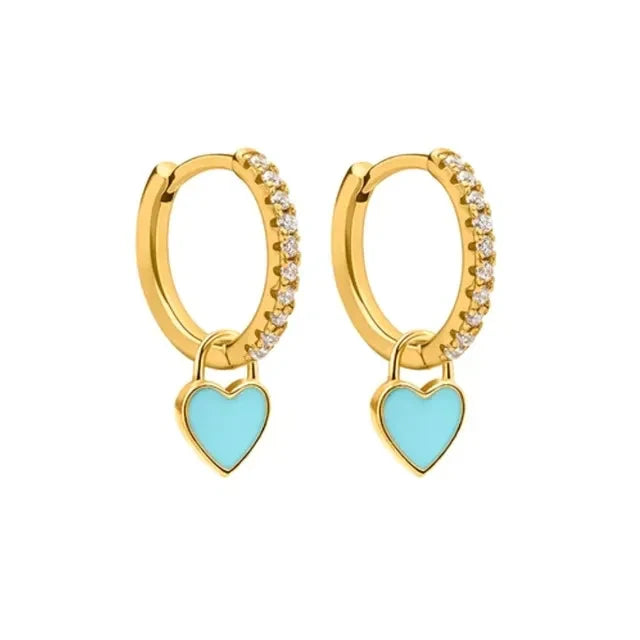 Sleek silver hoop earrings, modern women's elegant jewelry.