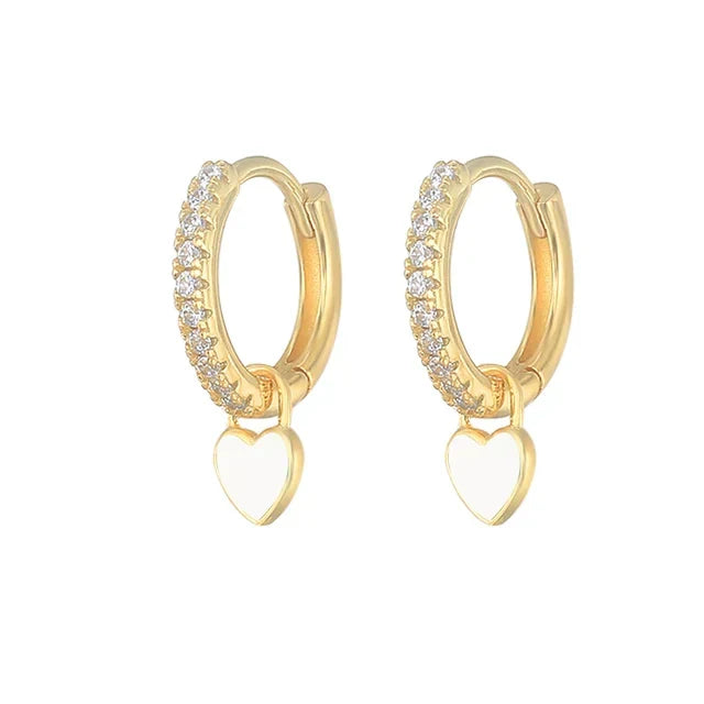 Simple silver hoop earrings, elegant and versatile for women's looks.