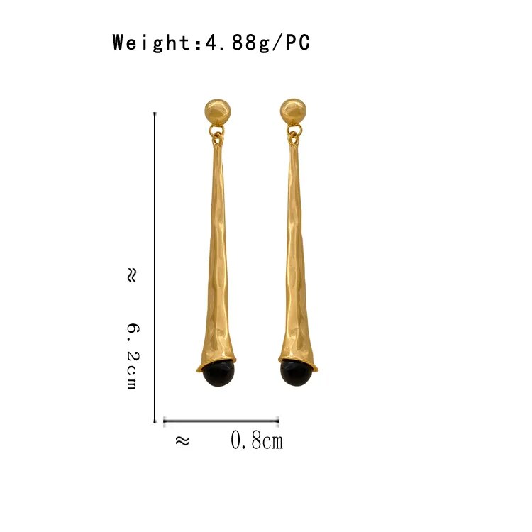 Hypoallergenic dangle earrings, sterling silver elegant jewelry for women.
