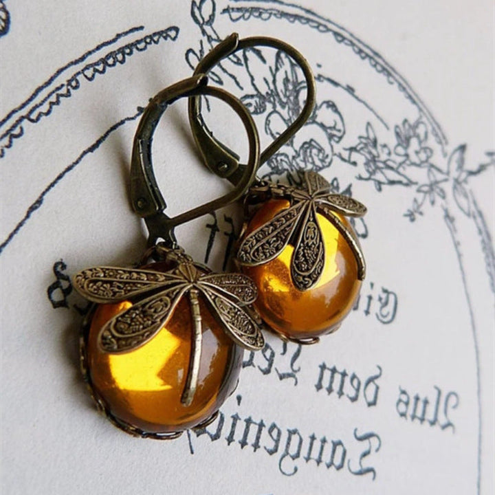 Sparkling Aurora Collection vintage butterfly earrings for women, elegant stud jewelry, ideal for a gift.