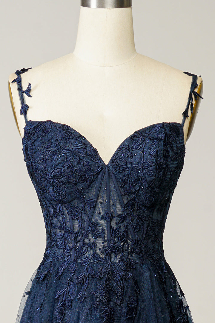Sophisticated women's A-line gala dress, an elegant ball gown designed for memorable evening events.