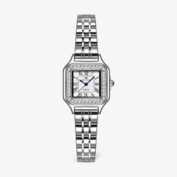 Fashionable Aurion women's quartz wristwatch, an elegant timepiece with an adjustable band, perfect accessory.