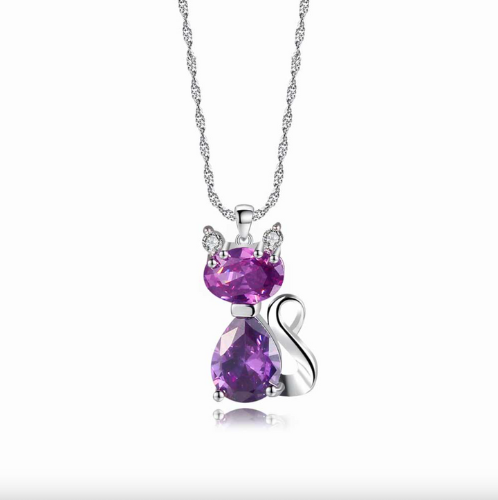 Elegant women's Austrian crystal necklace with sparkling design, perfect for special occasions. Features an adjustable sterling silver chain.