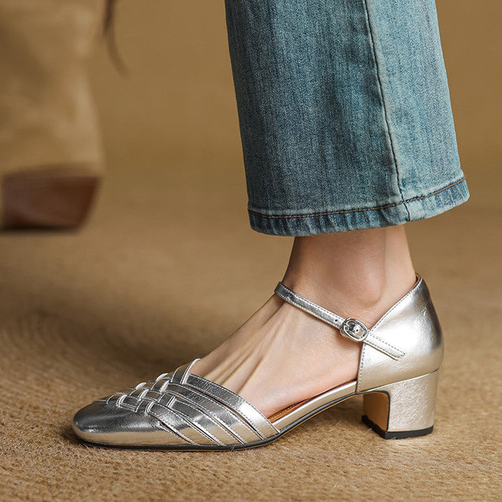 Women's Avora stylish block heels, a must-have for any elegant wardrobe.