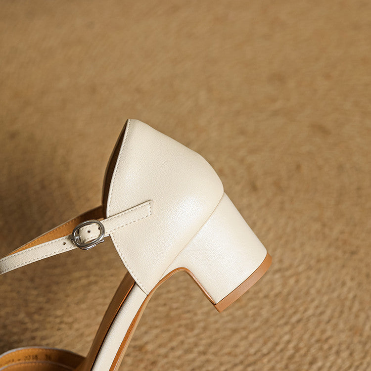 Versatile Avora elegant block heels, suitable for everyday wear & party events.