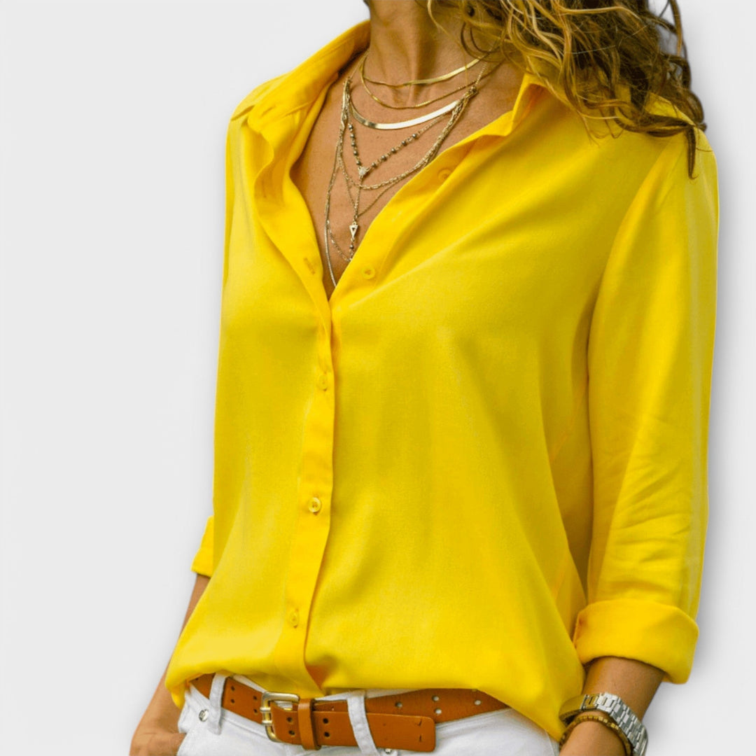 Versatile women's elegant top. Perfect for evening events, office wear & business casual.