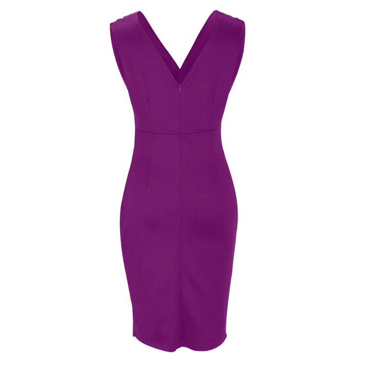 Flattering formal party dress, ideal for evening events & celebrations.