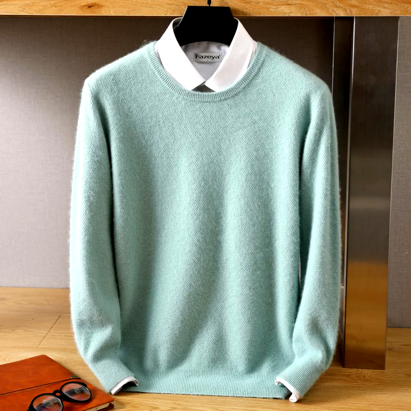 Lightweight women's crewneck sweater, a comfortable knit long sleeve top for versatile everyday wear.