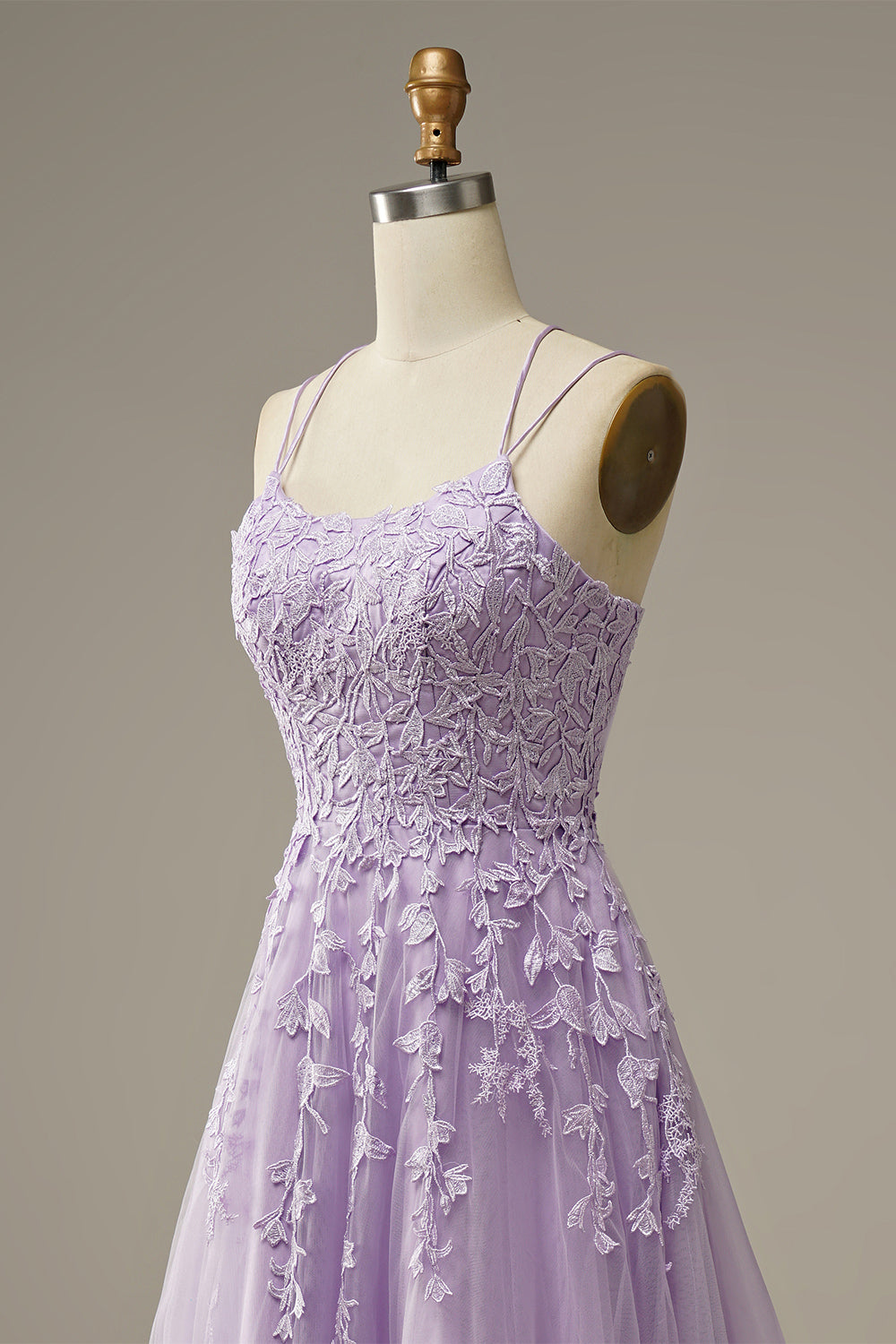 Stunning purple embellished evening gown, a luxurious formal maxi dress for women.
