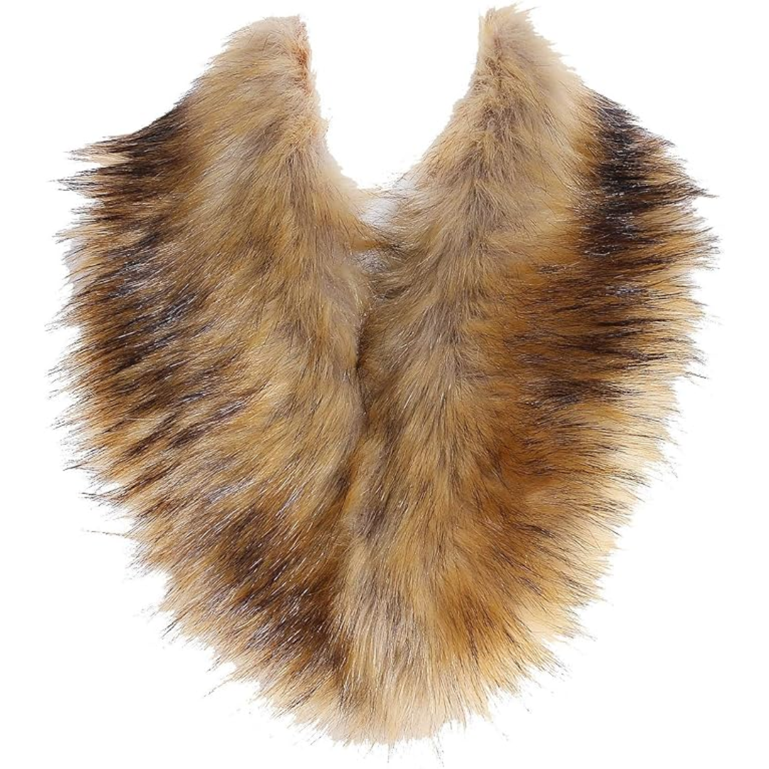 Women wearing a Daisy faux fur neck warmer scarf, adding a touch of luxury to winter fashion