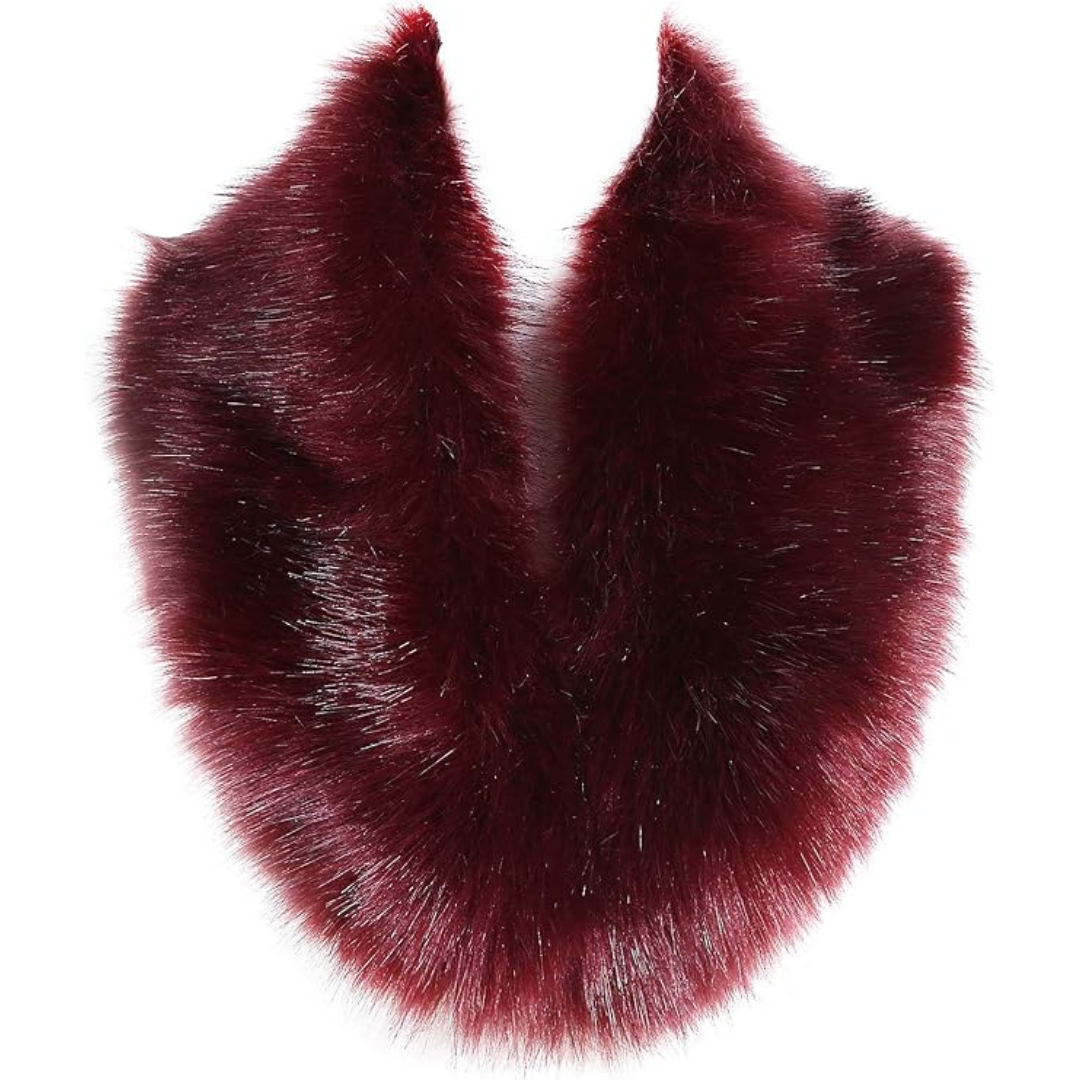 Comfortable women's Daisy faux fur neck warmer scarf, ideal for cold weather fashion