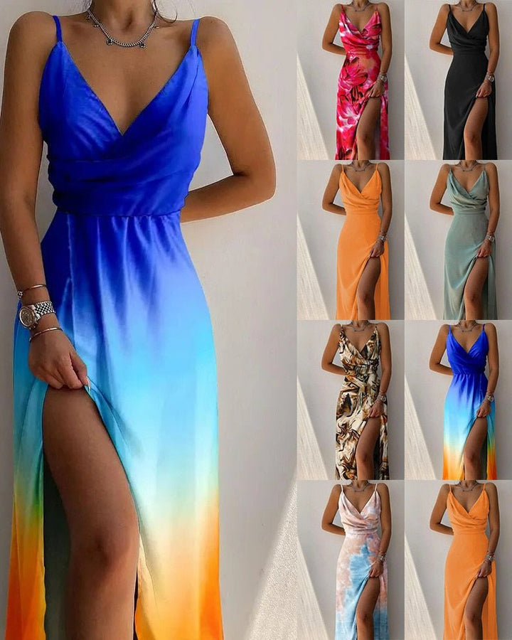 Classy women's fitted formal midi dress. Perfect elegant wear for any special occasion or event.