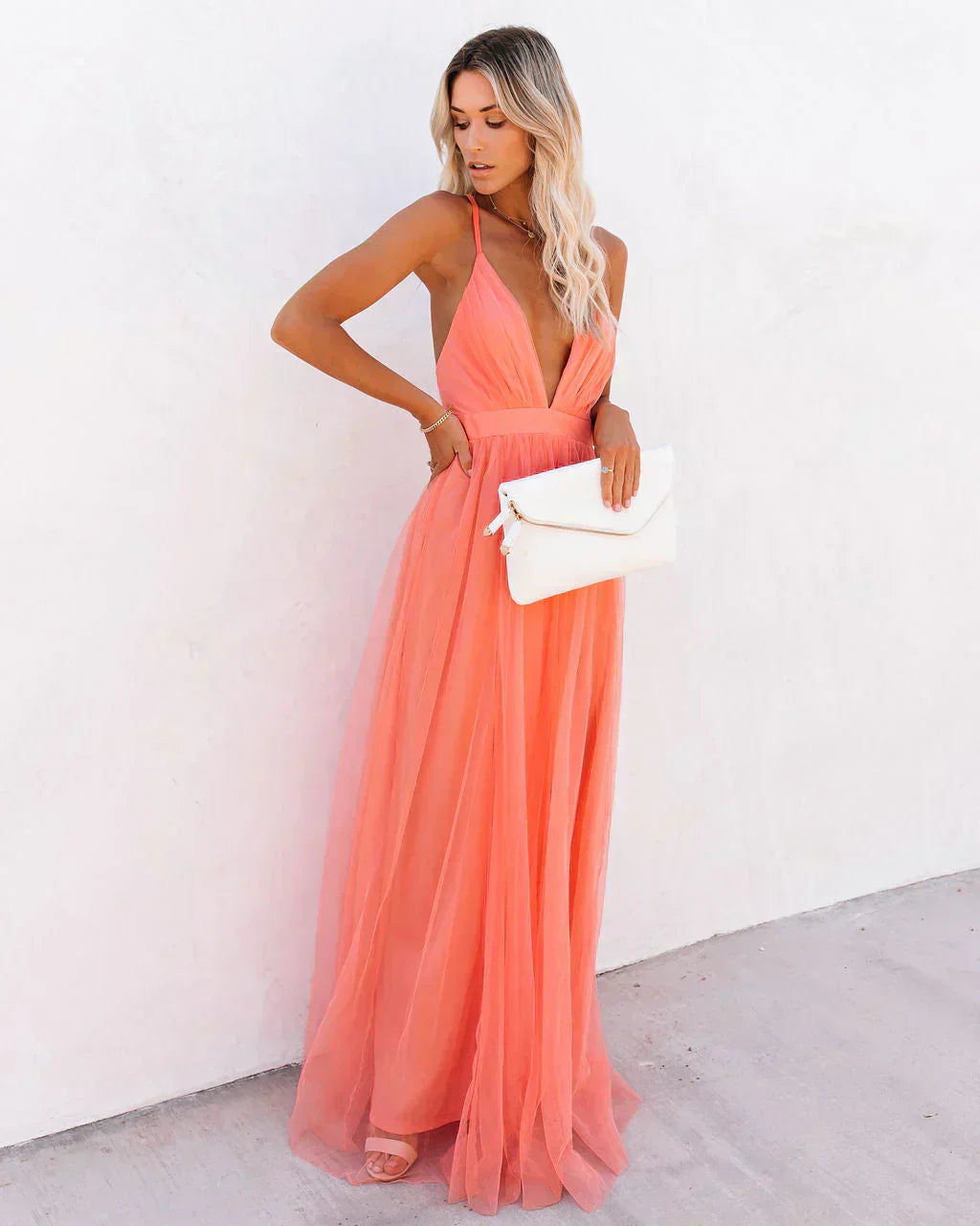 Women's comfortable floral maxi dress, a stylish and flowy option for spring and summer elegance.