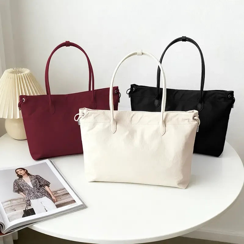 Premium leather tote bag for women. Spacious design, perfect for work, travel, or everyday carry.