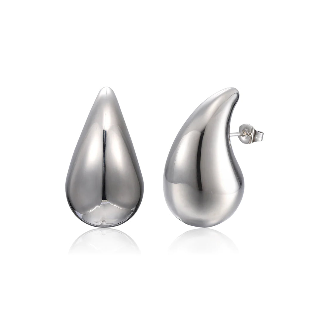Delicate GlimmerDrop droplet dangle earrings for women. Sparkle & elegance for any special occasion.