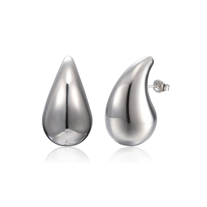 Delicate GlimmerDrop droplet dangle earrings for women. Sparkle & elegance for any special occasion.