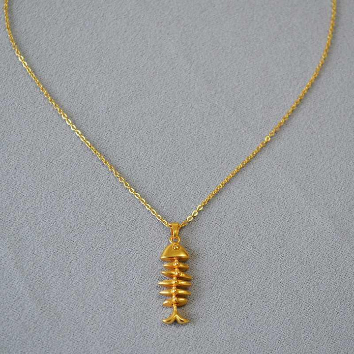 Elegant women's gold plated herringbone chain necklace. Perfect for everyday wear or a special occasion.