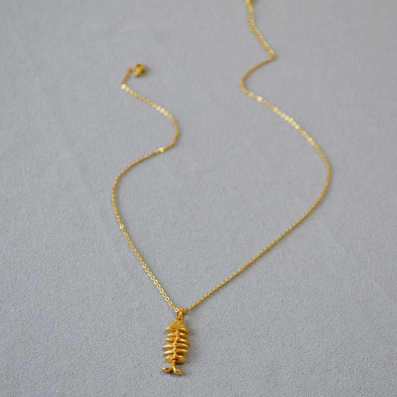 Stunning gold plated herringbone chain necklace for women. A perfect gift for her or an elegant statement piece.