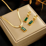 Earrings + Necklace
