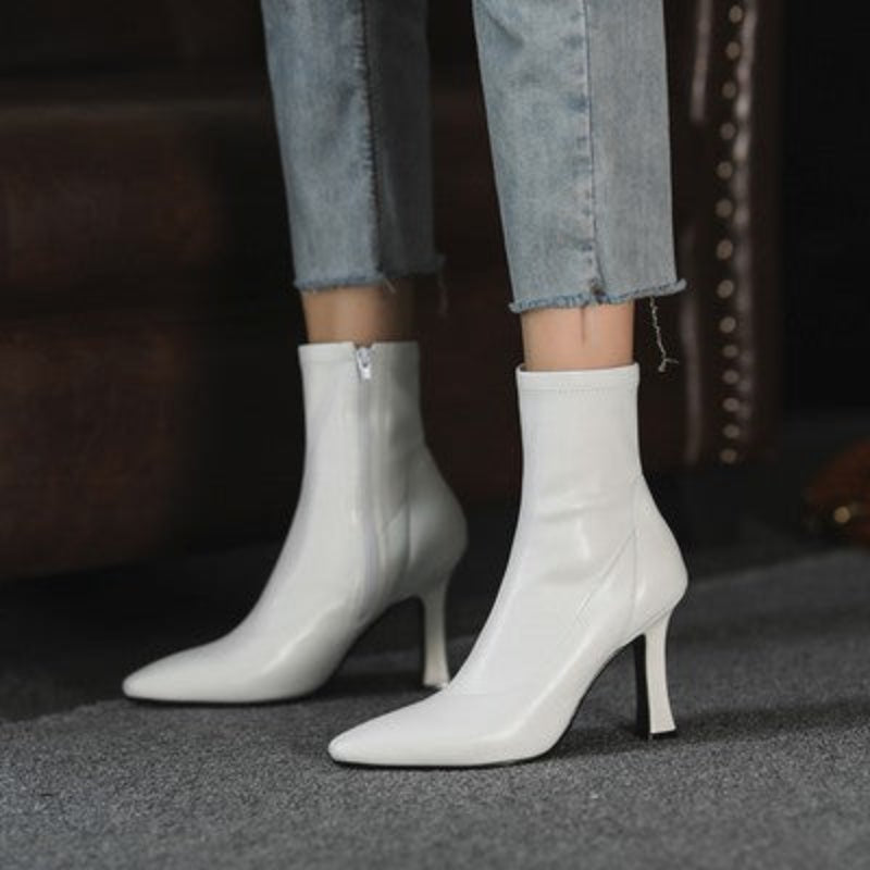 Classic black high heels for women, elegant and sophisticated formal footwear for evening or party.