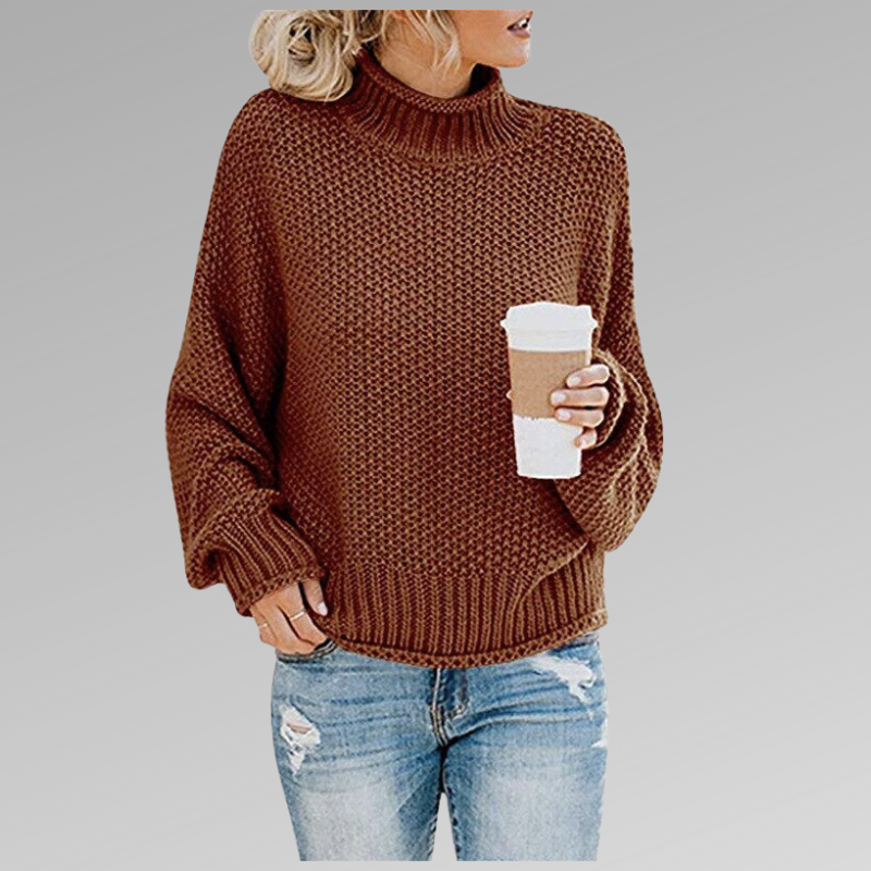 Versatile women's elegant sweater. Perfect chic fashion for dressy or casual winter wear. Long sleeve comfort.